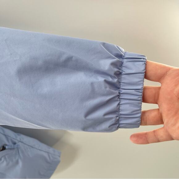 Columbia Interchange Two Layer Blue Southwest Geometric Coat Jacket Girls Medium - Picture 11 of 16